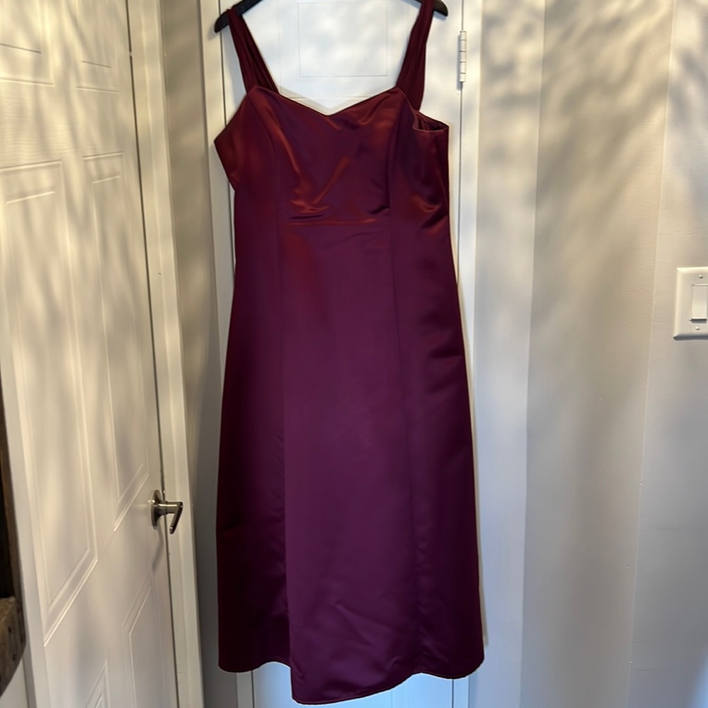 Purple formal gown